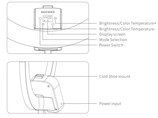 NEEWER WRP18 Smart Ring Light - Introduction to Ma in Functions