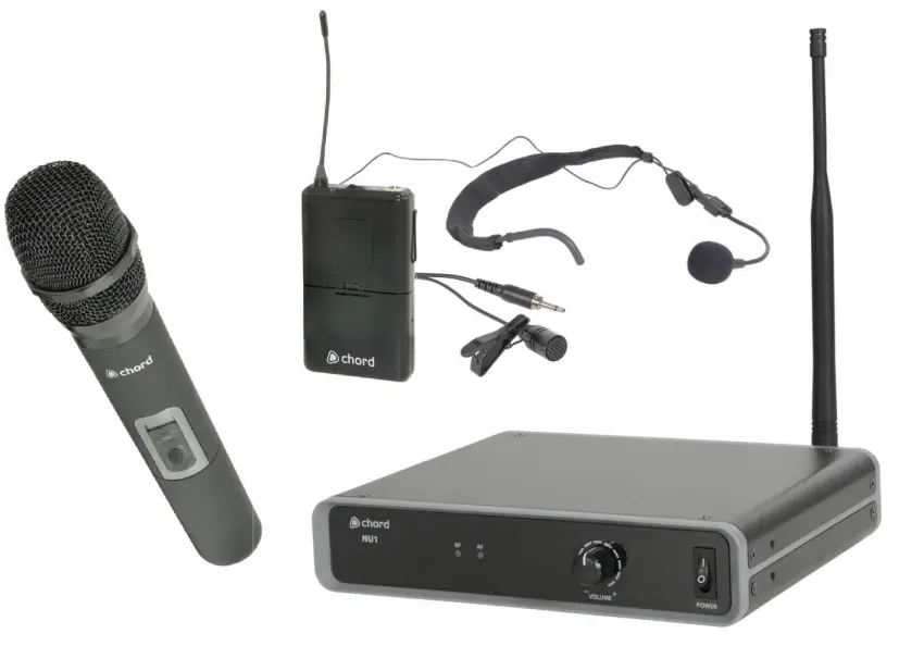 chord 171 981UK NU1 Dual UHF Wireless System
