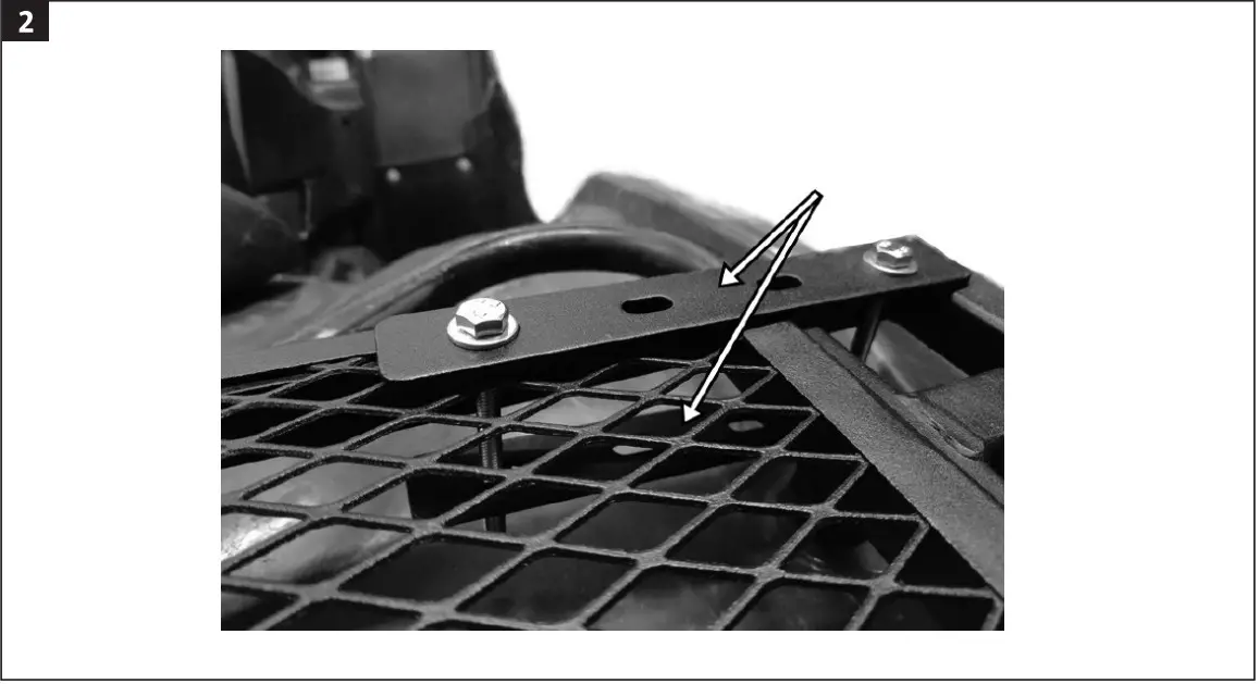 HAMRON 012462 Front Cargo Basket For ATVS - fig2