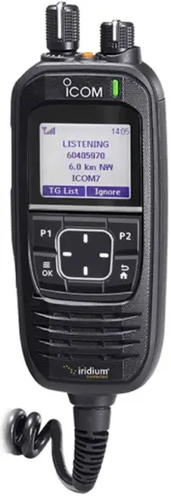 iCOM IC-SAT100M PTT Global Iridium Satellite Radio