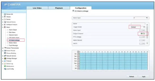 D-Link Group Temperature Screening Camera Kit - Alarm Configuration 2
