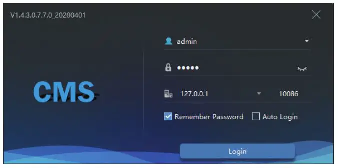 D-Link Group Temperature Screening Camera Kit - Client Login