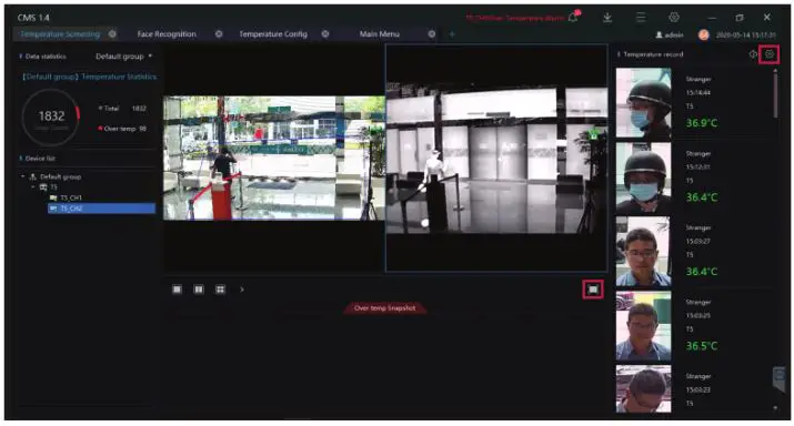 D-Link Group Temperature Screening Camera Kit - Temperature Screening