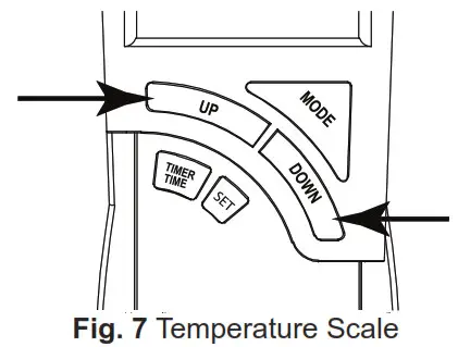 SKYTECH 3003 Fireplace Remote Control Replacement Handset - figure 2