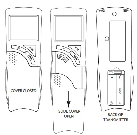 SKYTECH 3003 Fireplace Remote Control Replacement Handset
