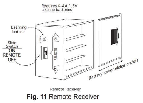 SKYTECH 3301 Timer Thermostat Fireplace Remote Control - figure 5