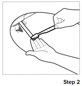 brondell CSG15 Swash Advanced Bidet Seat - Nozzle Cleaning