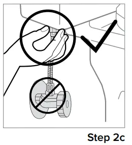 brondell CSG15 Swash Advanced Bidet Seat - Seat Removal