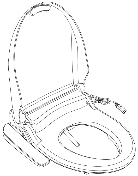 brondell CSG15 Swash Advanced Bidet Seat