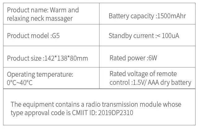HUAWEI-HiLink-G5-Warm-and-Relaxing-Neck-Massager-6