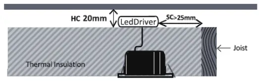 martec TLRD3459WD 9W Tricolour LED Downlight Matt - fig