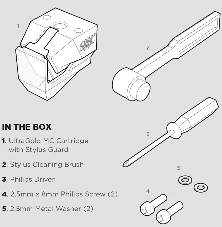 moti MFEPCUG UltraGold MC Phono Cartridge 1