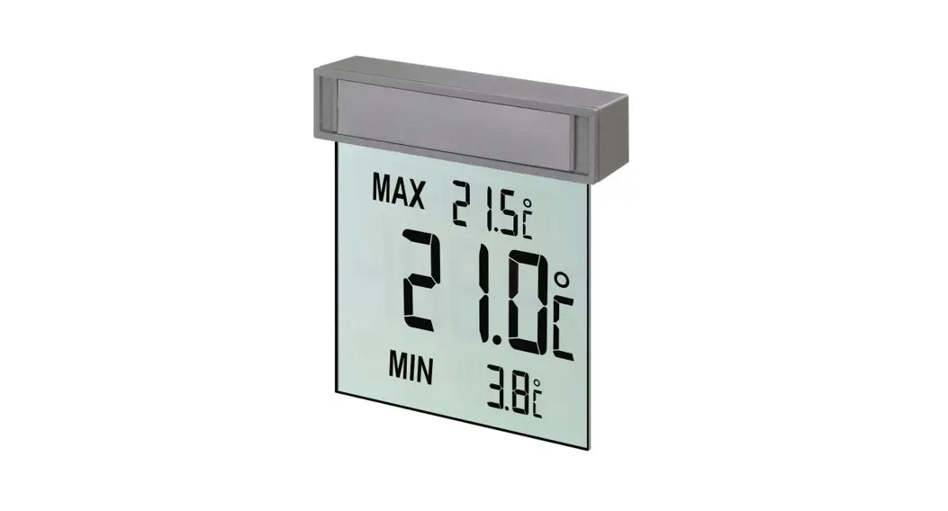 Tfa 30.1025 Digit Window Thermometer Instruction Manual