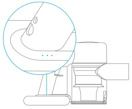 dreame V12 Pro Cordless Stick Vacuum - LED Battery Status Indicator