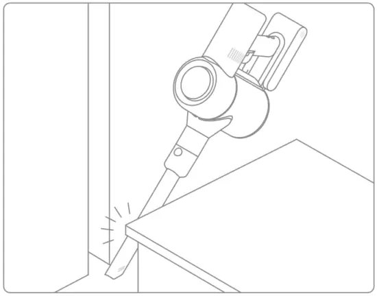 dreame V12 Pro Cordless Stick Vacuum - LED Crevice Nozzle