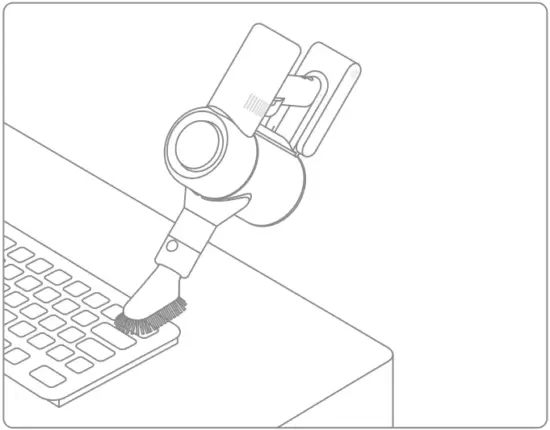 dreame V12 Pro Cordless Stick Vacuum - Soft Dusting Brush