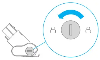 dreame V12 Pro Cordless Stick Vacuum - Use a coin as illustrated