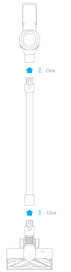 dreame V12 Pro Cordless Stick Vacuum - Vacuum InsDiagram