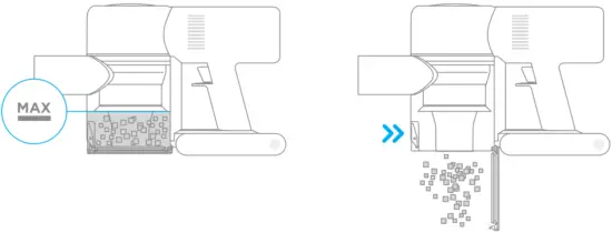 dreame V12 Pro Cordless Stick Vacuum - dust cup