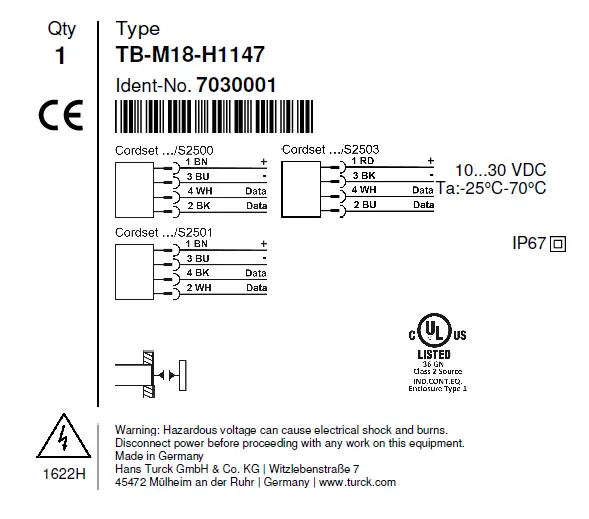 TURCK TB-EM18WD-H1147-Ex Device Instruction 02
