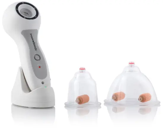InnovaGoods RMX87GK7WPRY Pro Anti Cellulite Vacuum Device