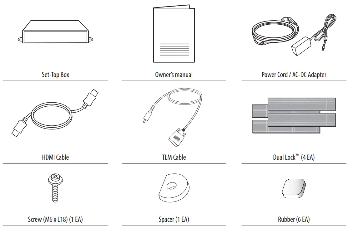 LG STB 6500 GA Pro Centric Smart Set Top Box - box