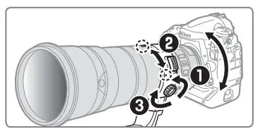 Nikon AF-S NIKKOR 180-400mm f 4E TC1.4 FL ED VR User Manual - Repositioning the Camera