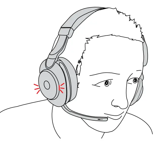 Jabra EVOLVE2 85 100% VoIP Headset - Busylights