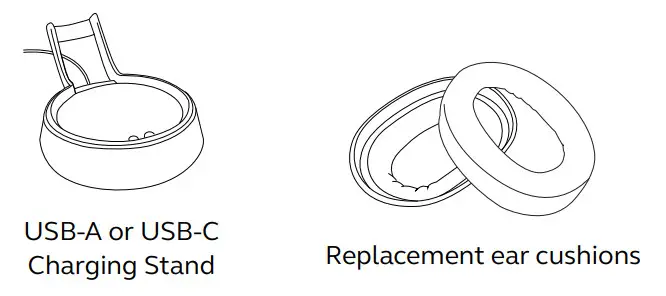 Jabra EVOLVE2 85 100% VoIP Headset - Optional accessories