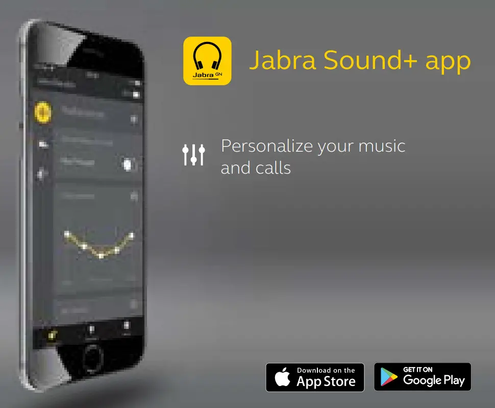 Jabra EVOLVE2 85 100% VoIP Headset - Sound app