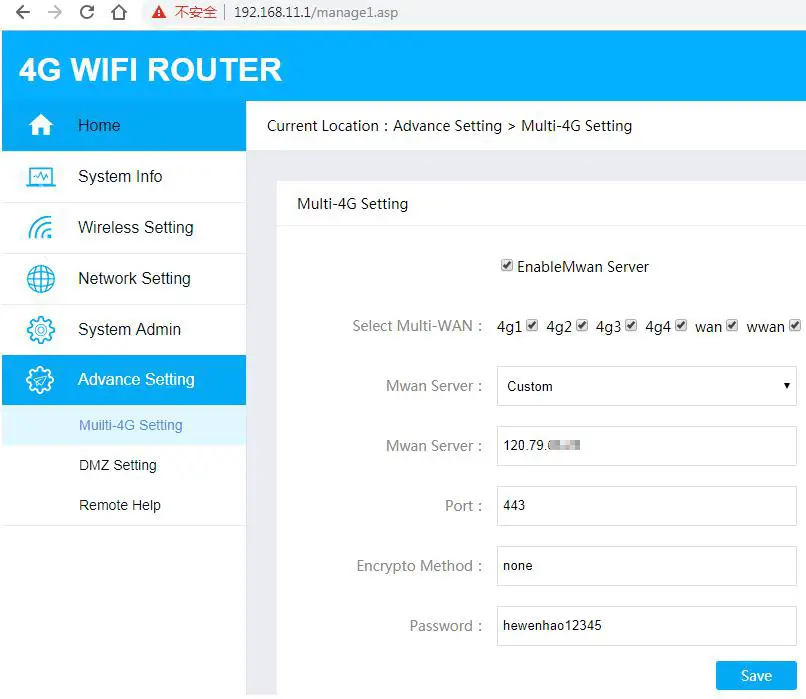 mine media M4 4g LTE Bonding Router - . MINE M4 Bonding Router User Guide 4