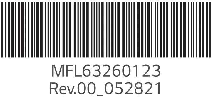 LG A2UQ18GFD0 Multi Unit Outdoor Air Conditioner - bar code