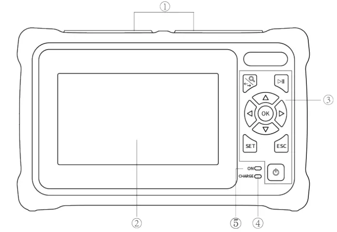 TEMPO-COMMUNICATIONS-OFL100-OTDR-Optical-Time-Domain-Reflectometer-fig2