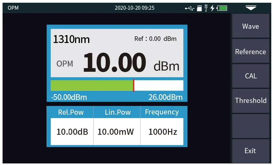 TEMPO-COMMUNICATIONS-OFL100-OTDR-Optical-Time-Domain-Reflectometer-fig20