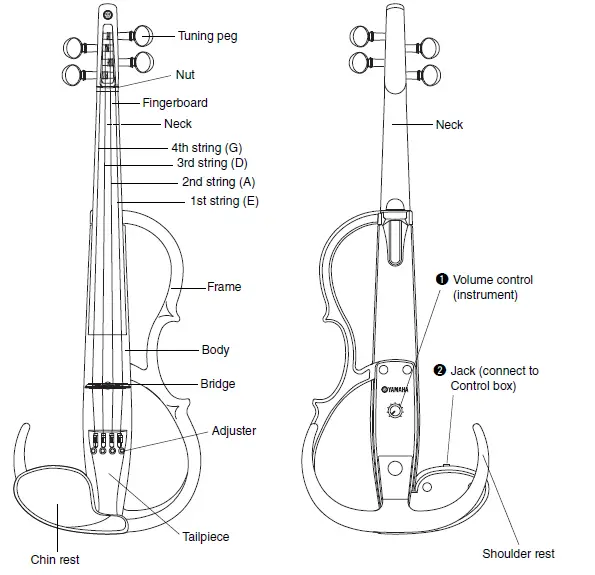 YAMAHA-YSV104-Silent-Series-Electric-Violin-5