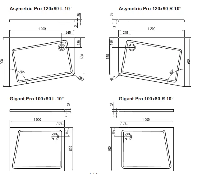 RAVAK-Galaxy-Pro-10-Shower-Tray-01