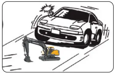 JAMARA 406300 Bagger Volvo EC160E Metal Excavator - Safety Notes 7