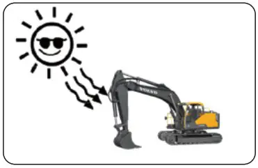 JAMARA 406300 Bagger Volvo EC160E Metal Excavator - Safety Notes 9