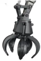 JAMARA 406300 Bagger Volvo EC160E Metal Excavator - Spare parts 4