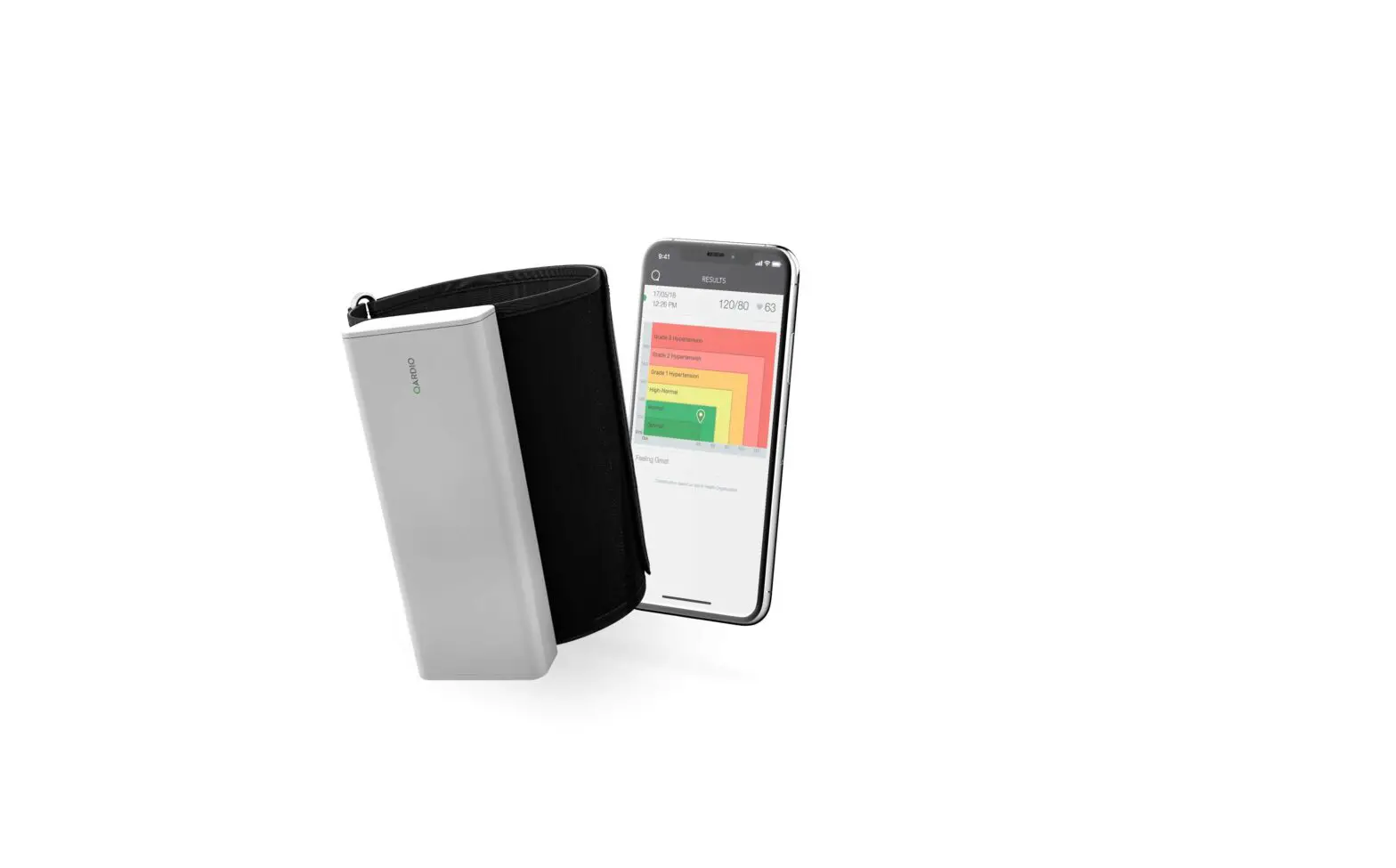 Qardioarm Wireless Blood Pressure Monitor User Manual