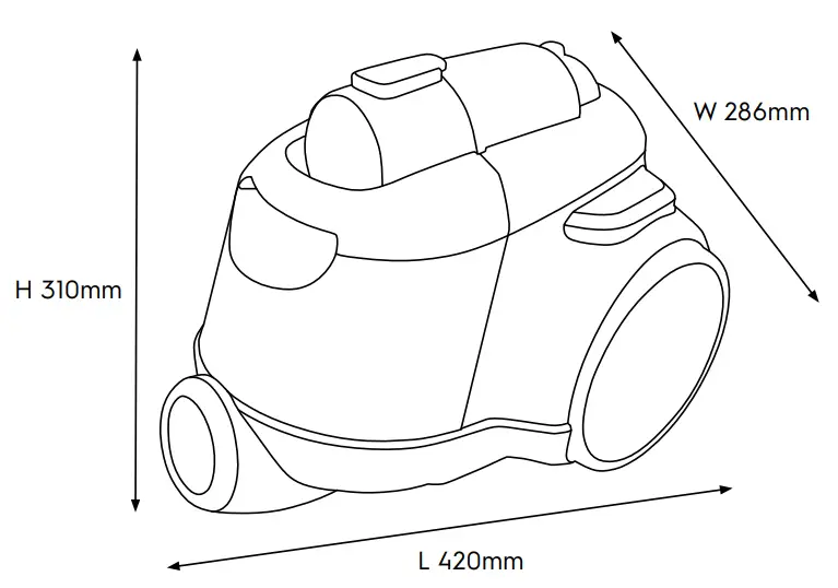 Electrolux EFC71622GG Canister vacuum cleaner - fig