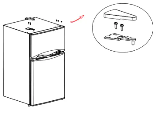 newair NRF031BK00 Compact Mini Refrigerator FIG 31