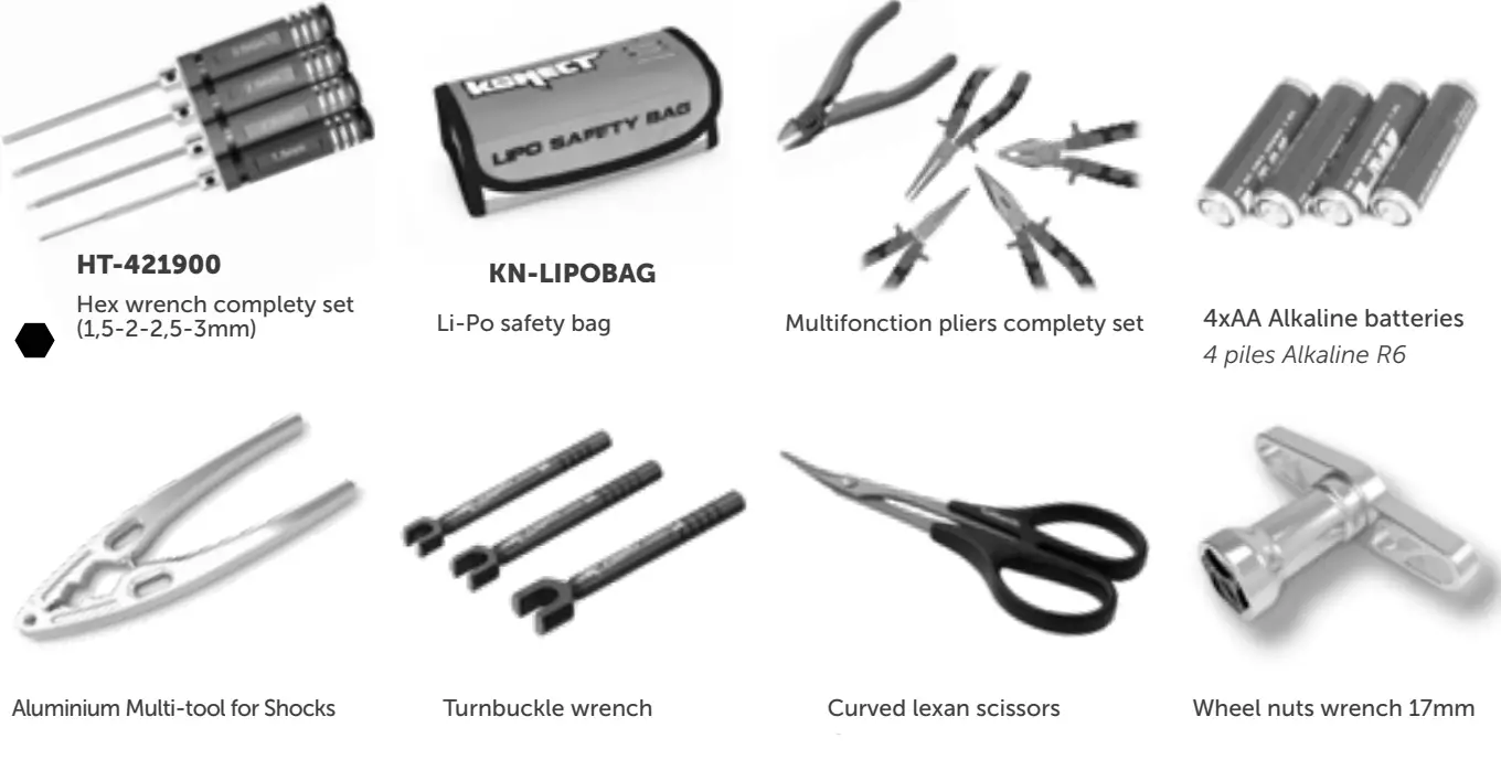 Hobbytech BX8SL RUNNER stickered body - fig2