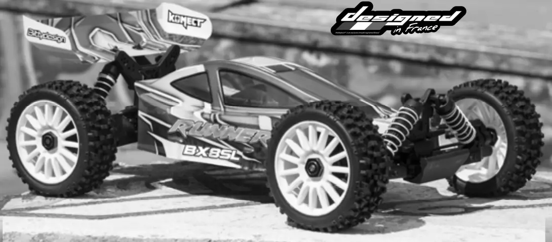 Hobbytech BX8SL RUNNER stickered body