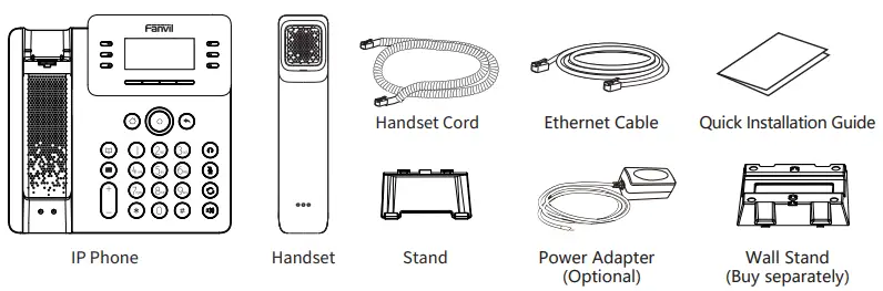 FANVIL V62 Essential Business Phone-fig2