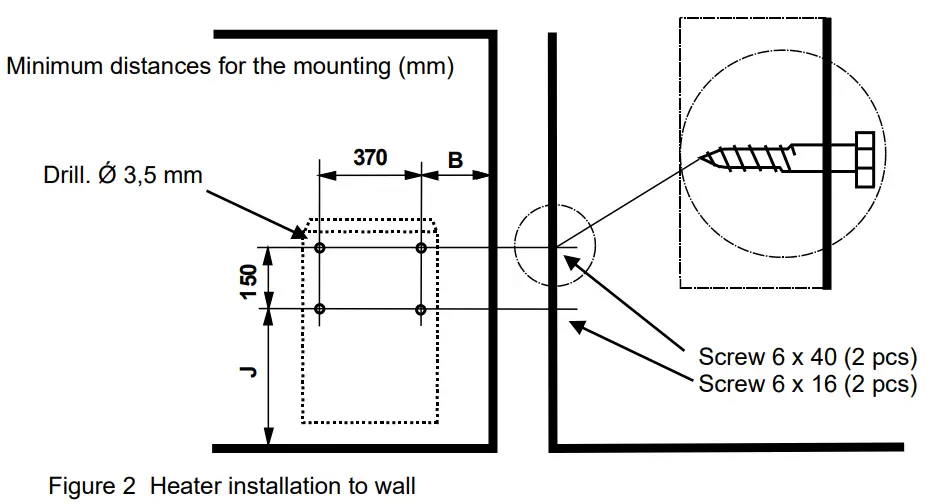 helo CUP D Electric Sauna Heater - Fig3