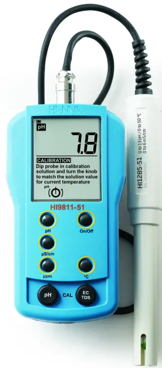 HANNA HI9811 51 Portable Temperature Meter