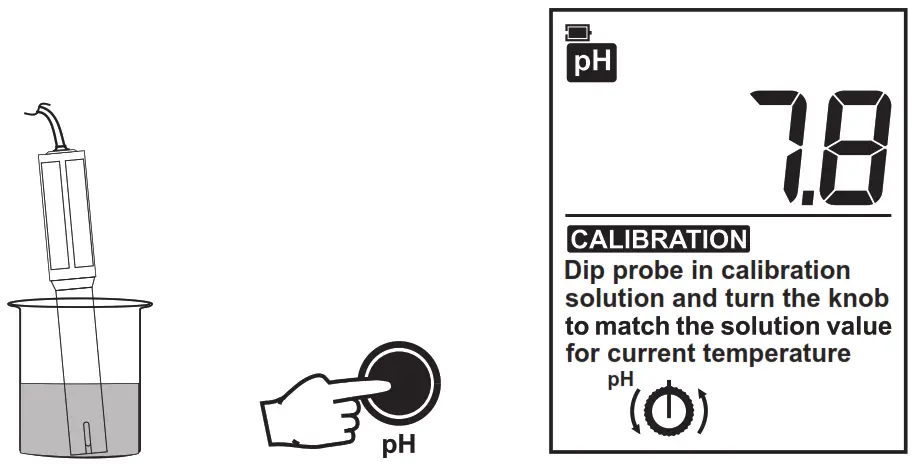 HANNA HI9811 51 Portable Temperature Meter - LCD DISPLAY5