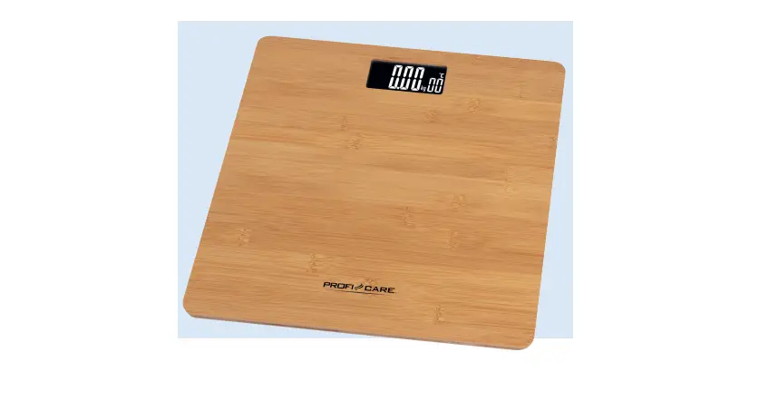 Profi-care Pc-pw 3103 Bamboo Personal Scale Instruction Manual