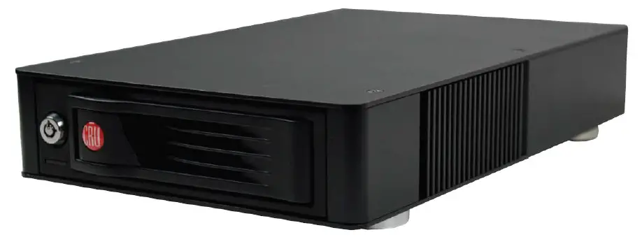 CRU RTX-1-BAY-3Q-Digital-Cinema-1-Bay-Enclosure-product